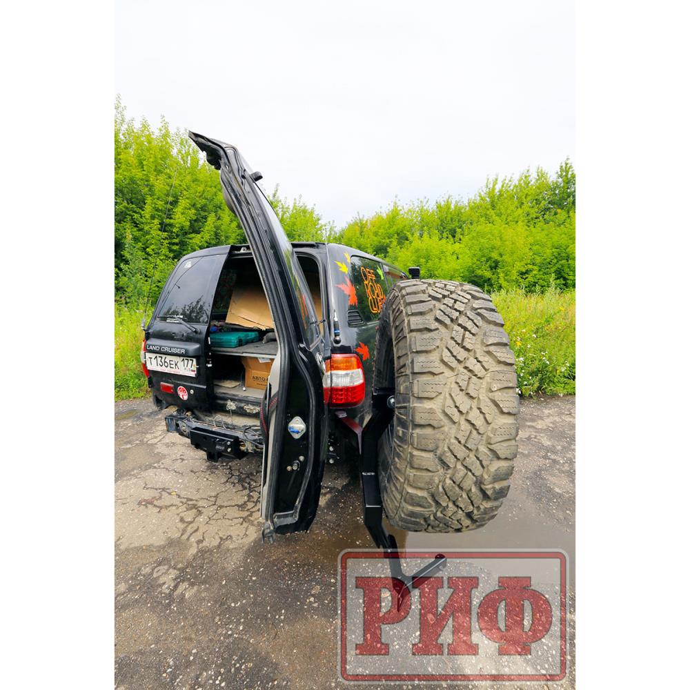Калитка РИФ с фаркопом в штатный задний бампер Toyota Land Cruiser 105 (RIF105-80004) — изображение 9