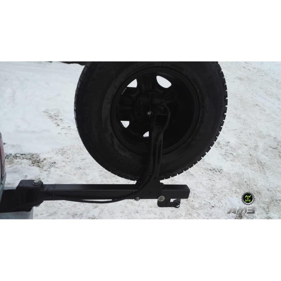 Калитка в штатный бампер Toyota Land Cruiser 80 — изображение 10