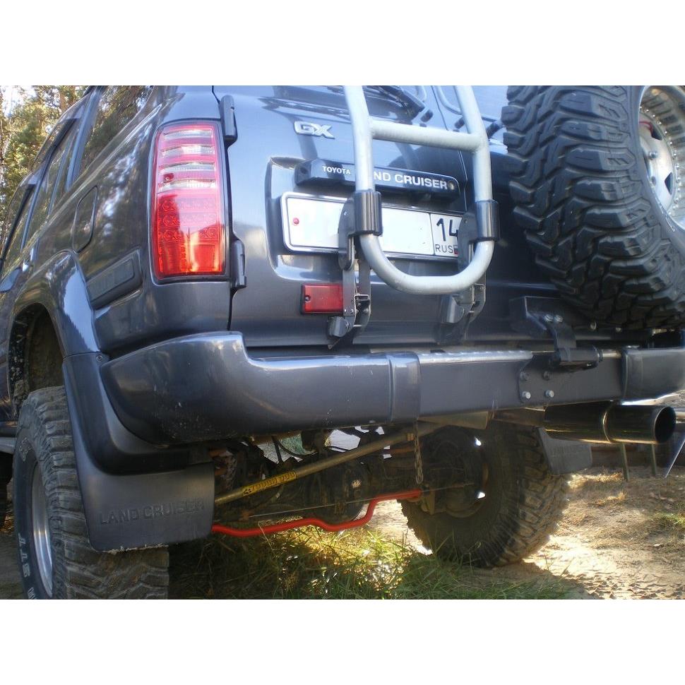 Калитка в штатный бампер Toyota Land Cruiser 80 — изображение 2