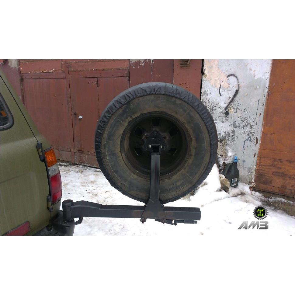 Калитка в штатный бампер Toyota Land Cruiser 80 — изображение 6