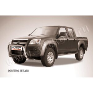 Кенгурятник d57 низкий "мини" Mazda BT-50