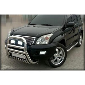 Кенгурятник d76 высокий Toyota Land Cruiser Prado (2003)