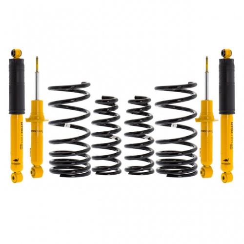 Комплект подвески Old Man Emu OME Mitsubishi Pajero Sport New 2009-2015 V6 Бензин амортизаторы Nitrocharger Sport нагрузка перед 110 кг зад 400 кг лифт 20-35 мм