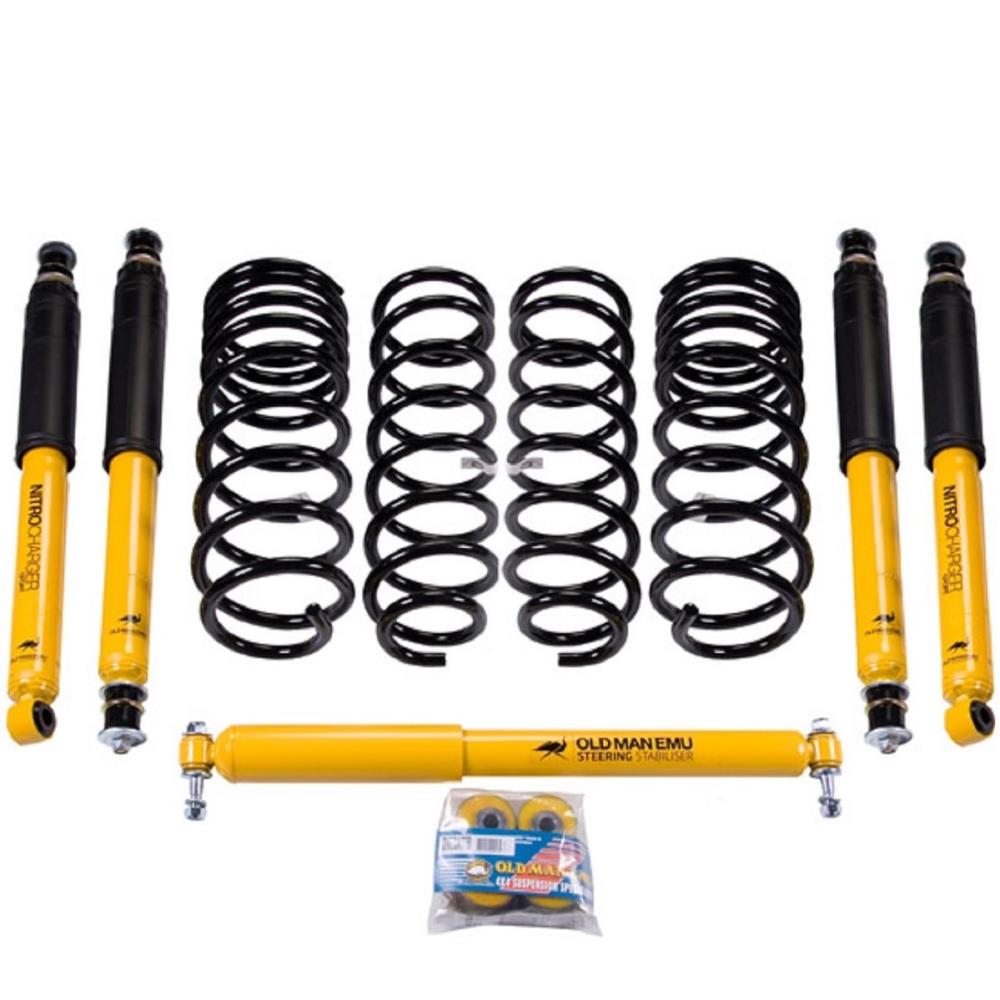 Комплект подвески Old Man Emu OME Toyota Land Cruiser 80/105 амортизаторы Nitrocharger Sport нагрузка 600 кг лифт 50 мм