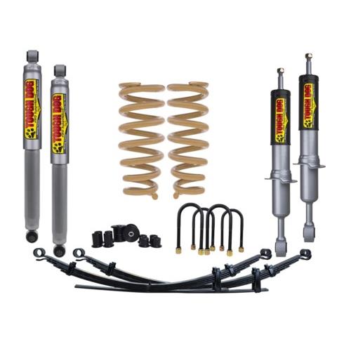 Комплект подвески Tough Dog Toyota Hilux 1988-1997 амортизаторы Foam Cell масляные нагрузка от 500 кг лифт 50 мм