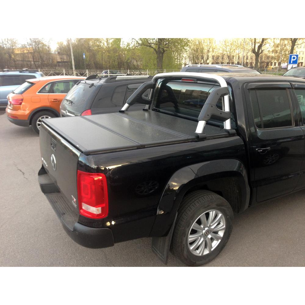 Крышка алюминиевая трехсекционная HTF на Volkswagen Amarok (2010-) — изображение 2