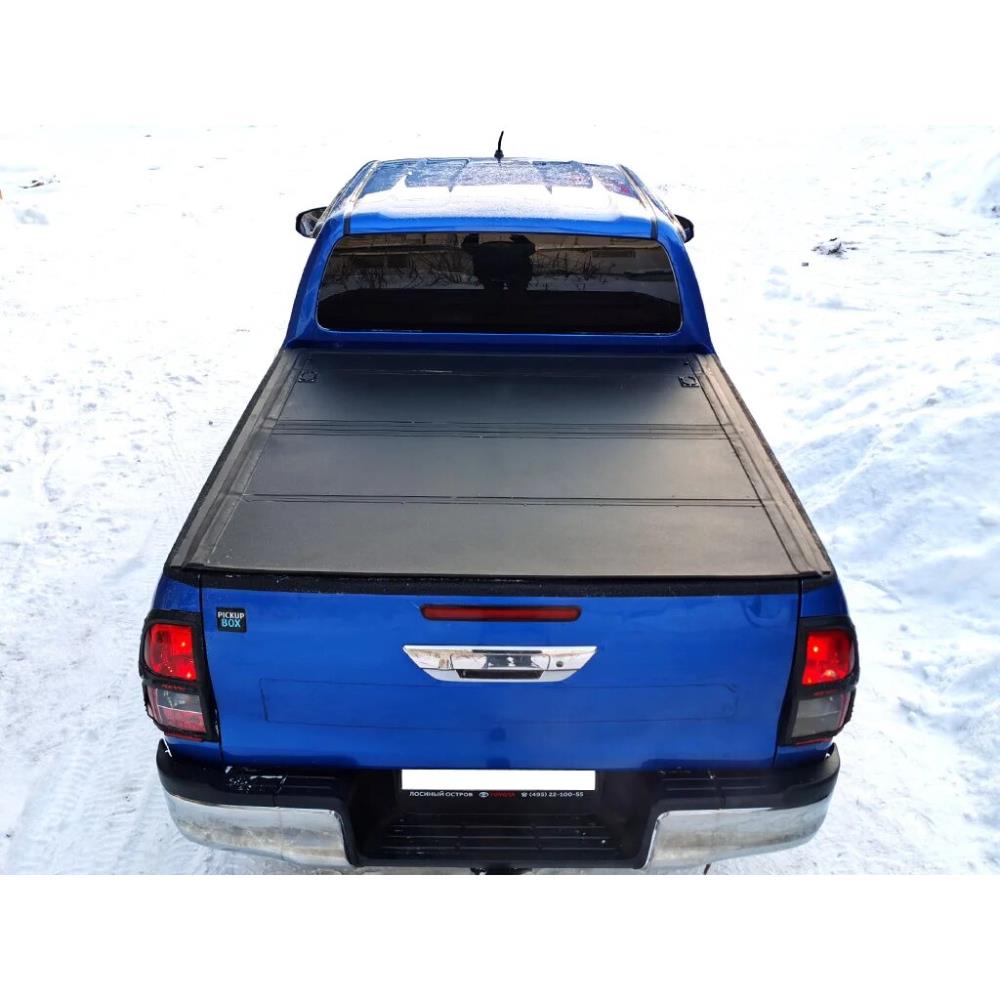 Крышка HAL 4-х секционная 4S PRO Toyota Hilux Revo 2015+ Toyota Hilux Vigo Jac T6/T8
