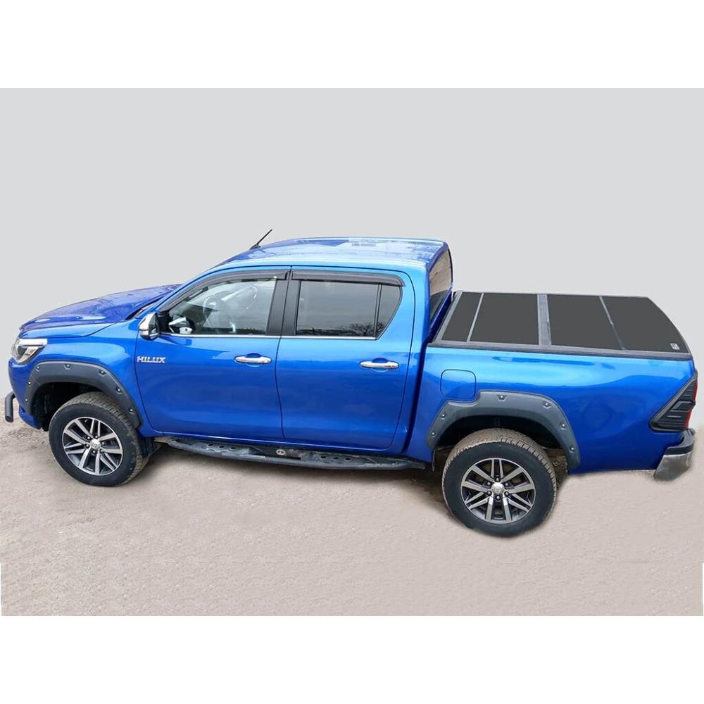 Крышка HAL 4-х секционная 4S STANDART Hilux Revo ’15, Vigo, Jac T6 — изображение 17