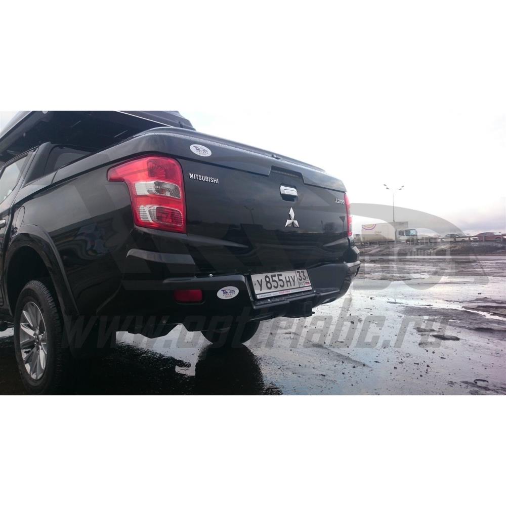Крышка кузова MITSUBISHI L200 (двойная кабина) (2015-)/FIAT FULLBACK (двойная кабина)(2016-) (белая) АВС-ДИЗАЙН — изображение 2