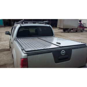 Крышка кузова Nissan Navara D40 распашная, алюминий