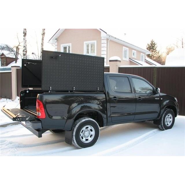 Крышка кузова Toyota Hilux 2005-2015 распашная, алюминий НИИС