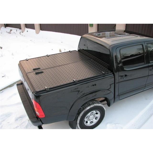 Крышка кузова Toyota Hilux 2005-2015 распашная, алюминий НИИС — изображение 3