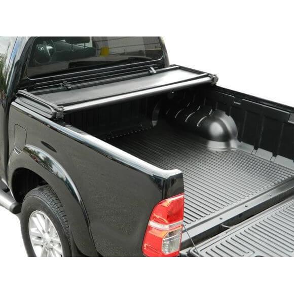 Крышка виниловая трехсекционная HTF на Toyota Hilux Revo (2015-) — изображение 2