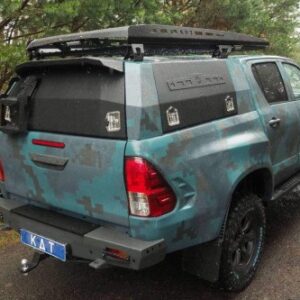 Кунг экспедиционный трехдверный III поколения Toyota HILUX до и после 2015