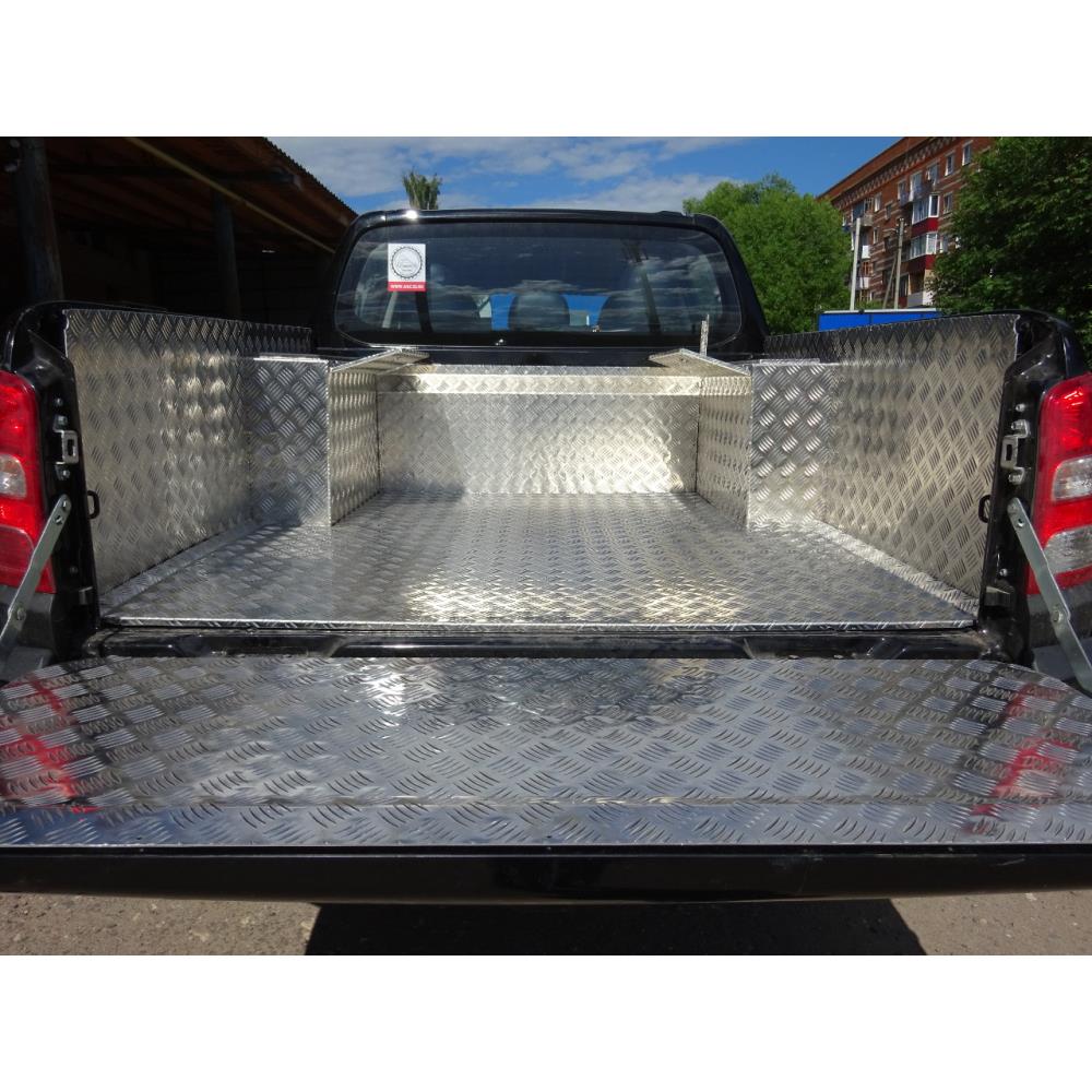 ОБШИВКА ГРУЗОВОГО КУЗОВА , РИФЛ. АЛЮМИНИЙ, 2 ММ, НЕКРАШЕННЫЙ Mitsubishi L200 2015+