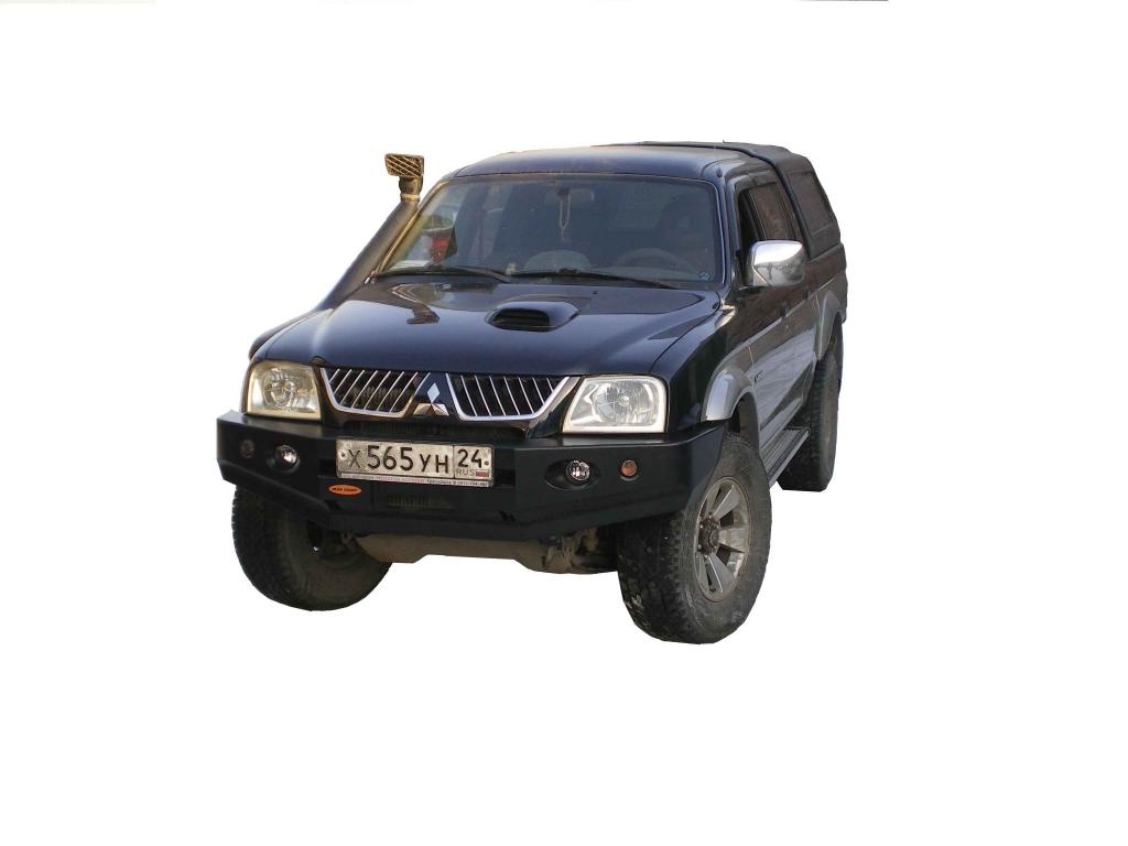 Бампер силовой передний Mitsubishi L200 1996-2005 г