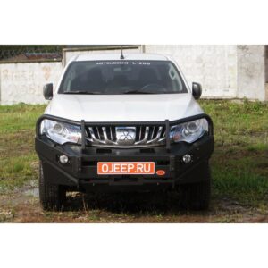 Передний силовой бампер OJ серии Трофи на Mitsubishi L200 V