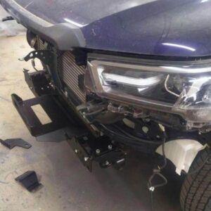 Площадка под лебедку для штатного бампера Toyota Hilux