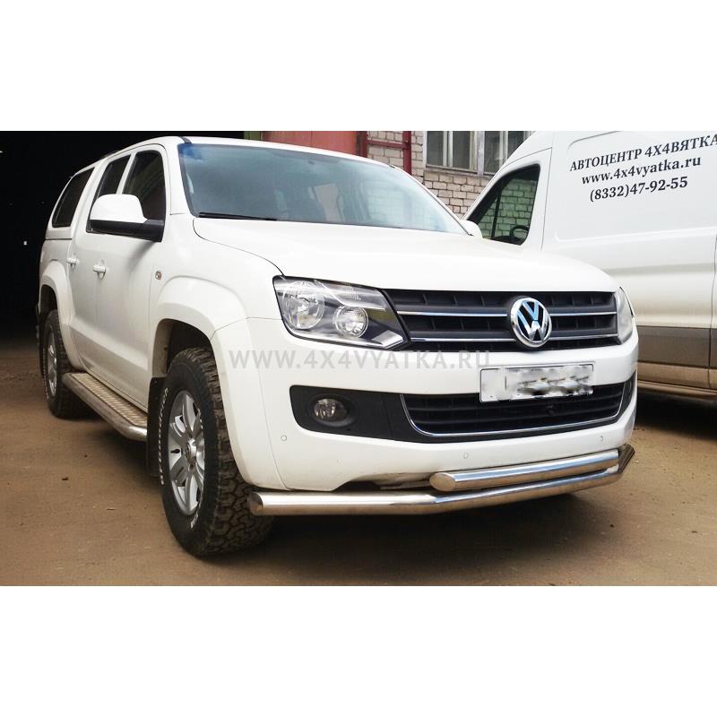 Площадка для скрытой установки лебедки в штатный передний бампер Volkswagen АМАRОК — изображение 3