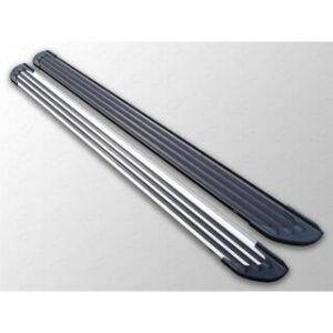 Пороги алюминиевые Slim Line Black 1720 мм