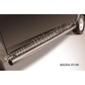 Пороги d76 труба из нержавеющей стали Mazda BT-50