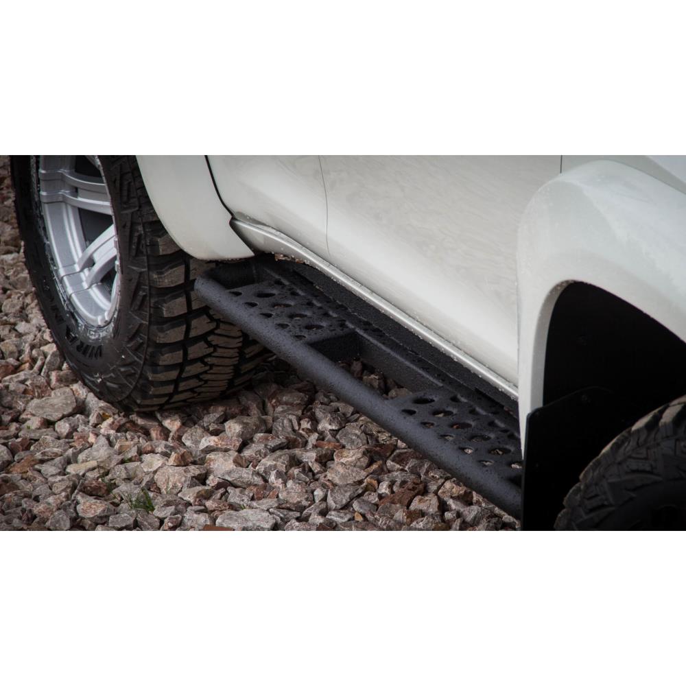 Пороги силовые STC Toyota Land Cruiser Prado 150 раздельные ступени