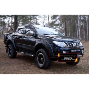 Расширители колёсных арок (вынос 60 мм) Mitsubishi L200 2015-2018 (V дорестайлинг)