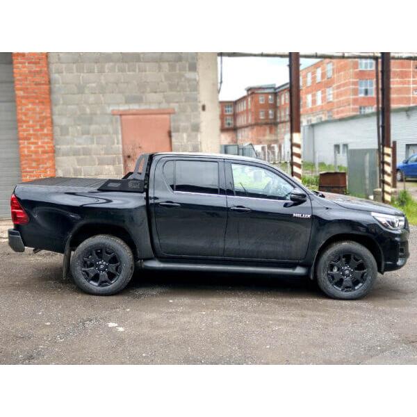 Дуга широкая с защитой стекла HAL Hilux Revo '15+, Vigo, D-Max 3 gen. Navara D40. Poer — изображение 6