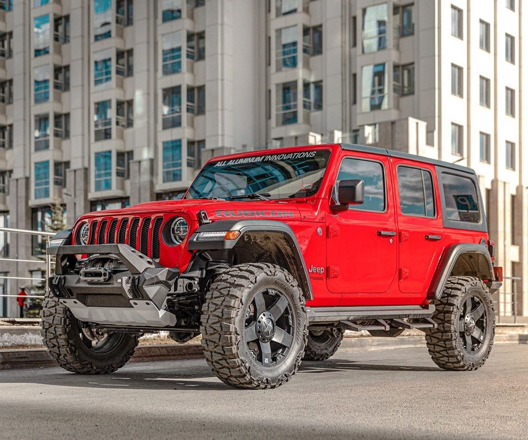 СИЛОВЫЕ ПОРОГИ RIVAL (СО СТУПЕНЬКАМИ) ДЛЯ JEEP WRANGLER JL (5 ДВЕРЕЙ) — изображение 6