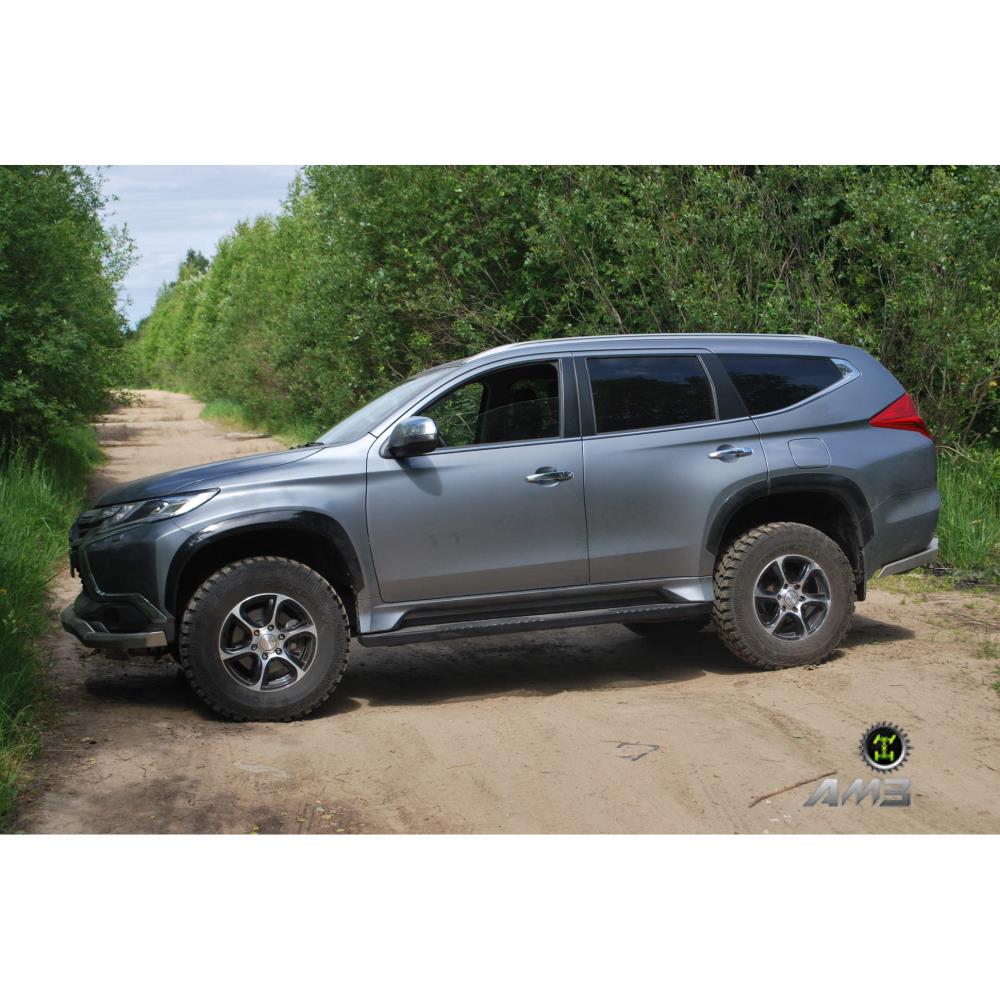 Силовые пороги Mitsubishi Pajero Sport III — изображение 4