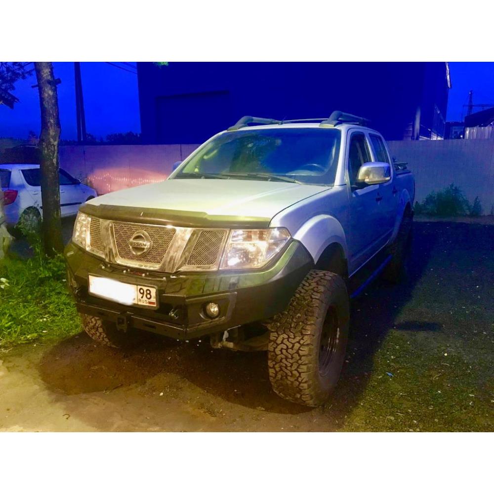 Силовой бампер передний АМЗ Nissan Navara