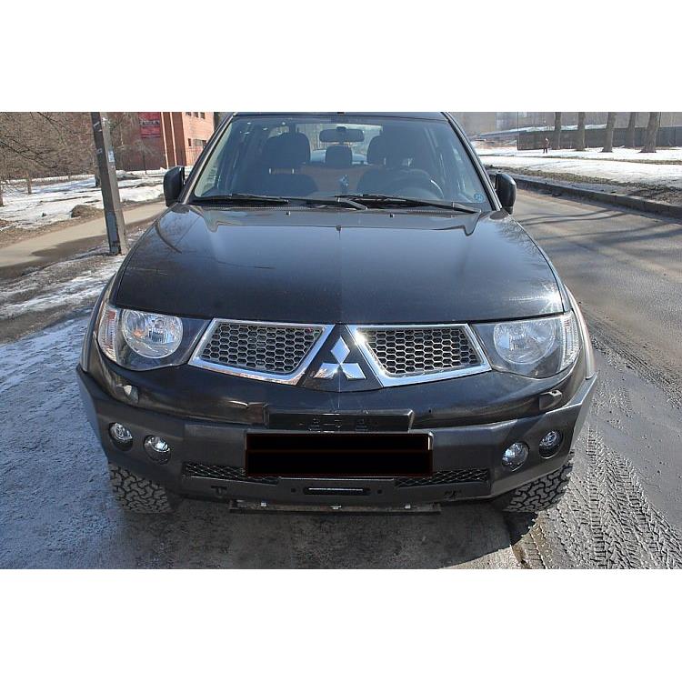Силовой бампер передний Mitsubishi L200 IV Triton (2006-2013) (серия Л) — изображение 3
