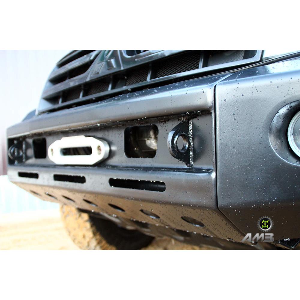 Силовой бампер передний Mitsubishi Pajero 4 (серия Рино) — изображение 2