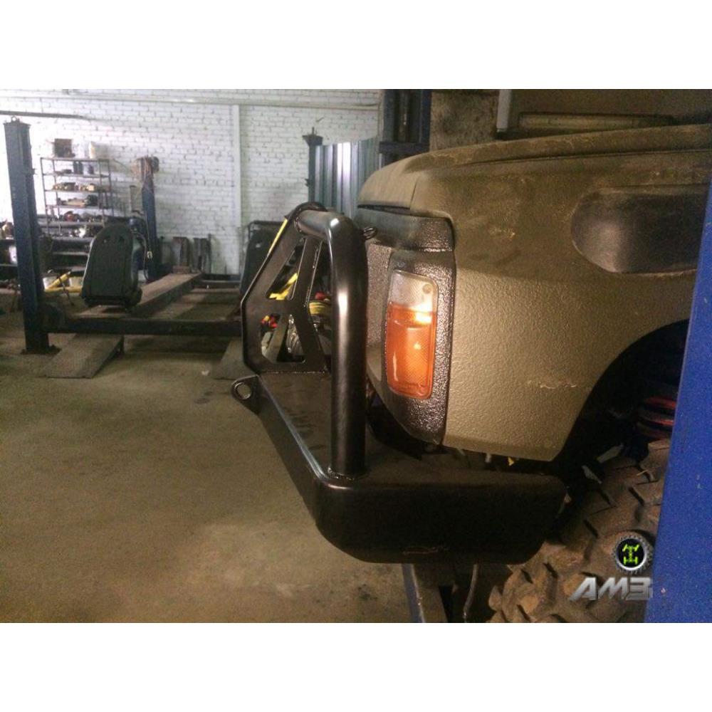 Силовой бампер передний Nissan Patrol Y60 (Серия-C) — изображение 2
