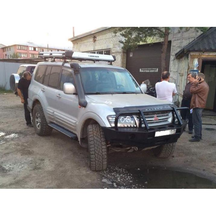 Силовой бампер передний Pajero 3 (серия С) — изображение 2