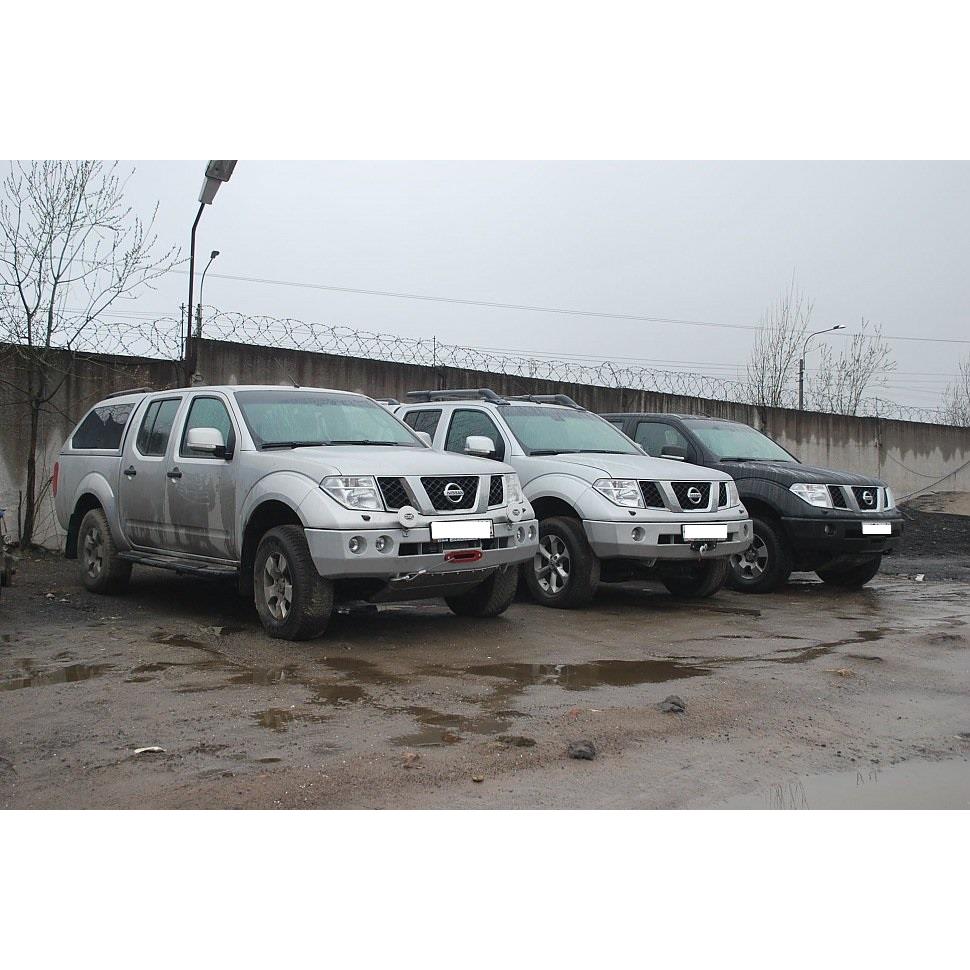 Силовой бампер передний Nissan Navara D40 / Pathfinder R51 (серия Л) — изображение 6