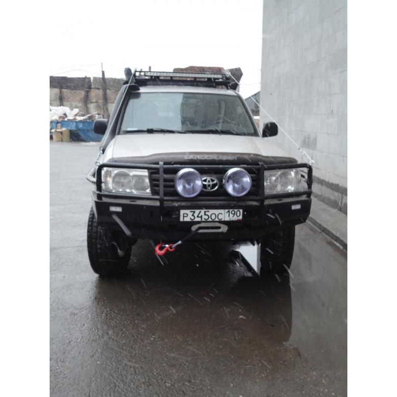 Силовой бампер передний Toyota Land Cruiser 80 — изображение 3