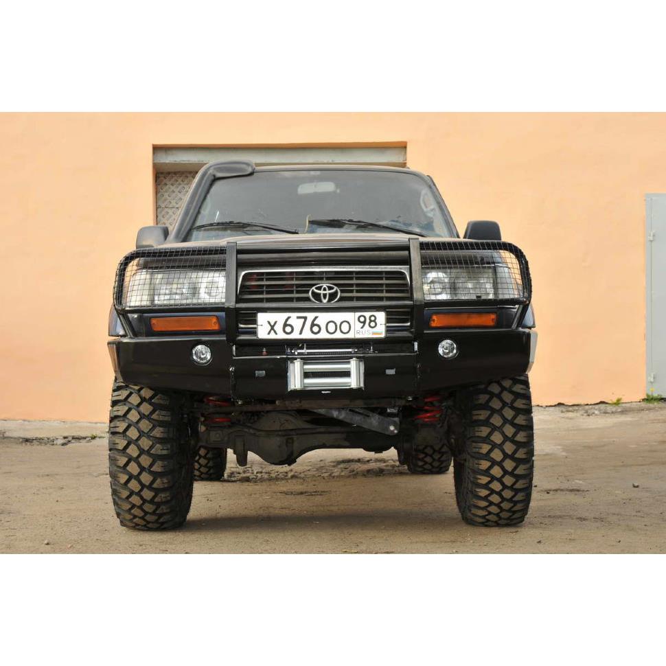 Силовой бампер передний Toyota Land Cruiser 80 — изображение 6