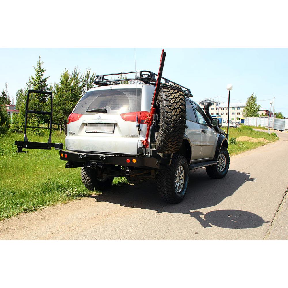 Силовой бампер задний Mitsubishi Pajero Sport II — изображение 6