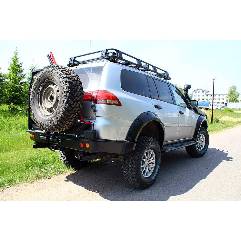 Силовой бампер задний Mitsubishi Pajero Sport II — изображение 8