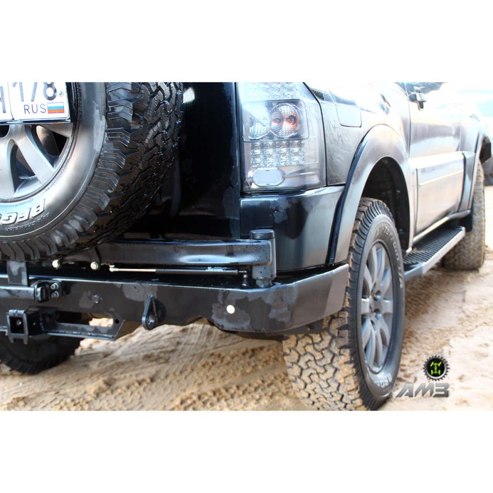 Силовой бампер задний Pajero 4 — изображение 6