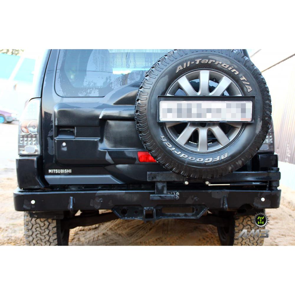 Силовой бампер задний Pajero 4 — изображение 7