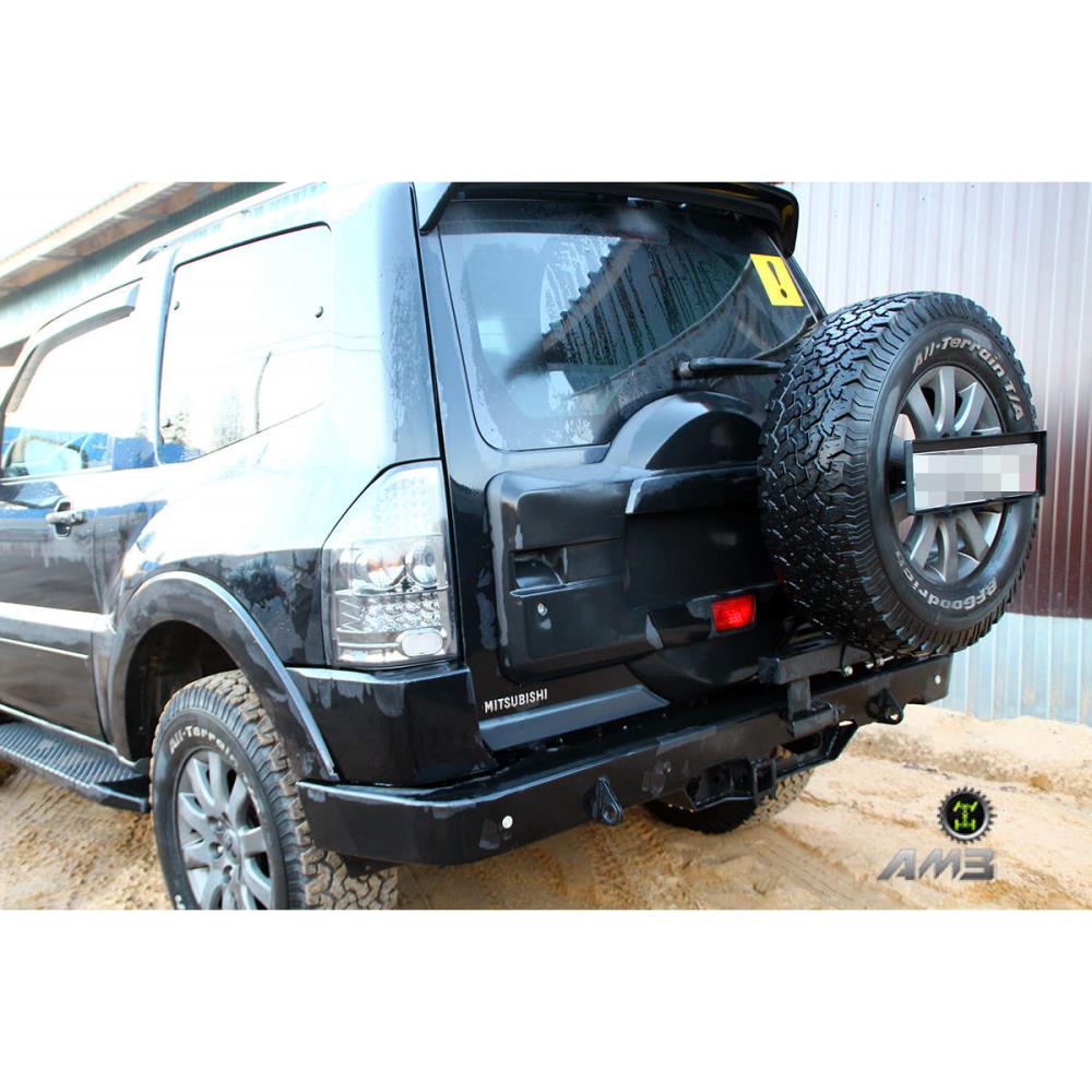 Силовой бампер задний Pajero 4 — изображение 8