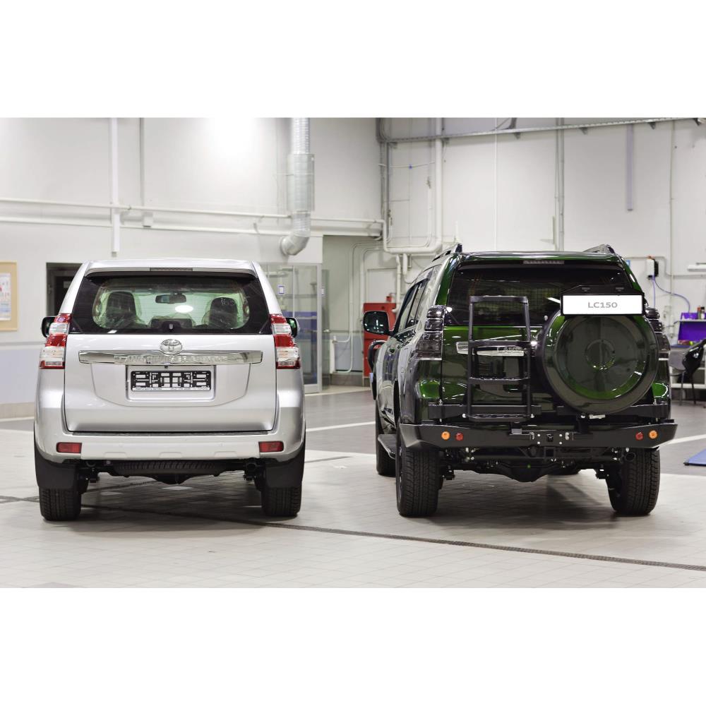 Силовой бампер задний Toyota Land Cruiser 150 — изображение 3