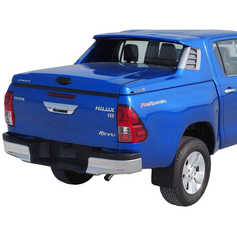 Спортивная крышка ALPHA со стоп сигналом Toyota Hilux VII Vigo (в грунте) (2005+) — изображение 2