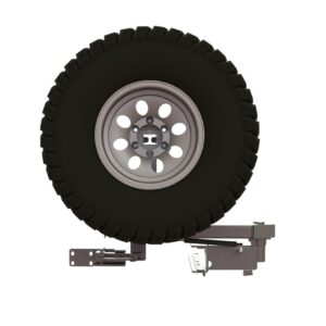 Калитка в штатный бампер STC Nissan Patrol Y61 2004+