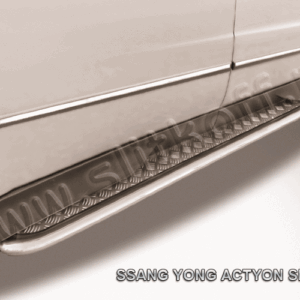 Защита порогов d57 с листом SsangYong ACTYON SPORT (2013)