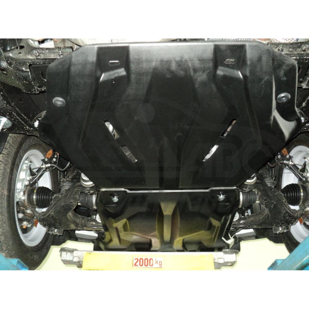 Защита картера двигателя и радиатора для Land Cruiser Prado 150 V-все (2009-)