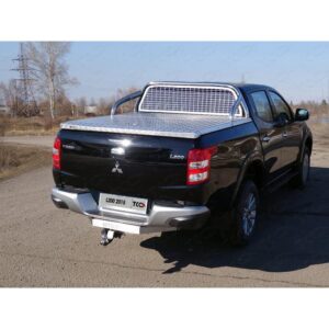 Защита кузова и заднего стекла 75х42 мм (для крышки, без надписи) MITSUBISHI L200 2015-2019