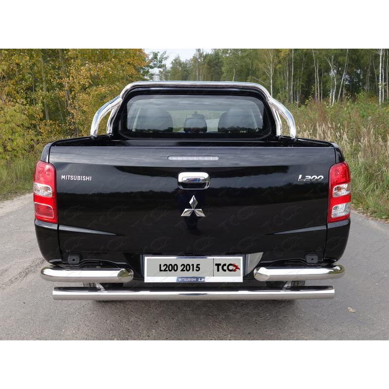 Защита кузова и заднего стекла 75х42 мм MITSUBISHI L200 2015-2019